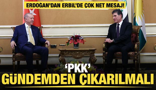 Cumhurbaşkanı Erdoğan: PKK artık gündem olmaktan çıkartılmalı