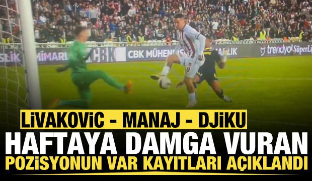 Süper Lig'de haftanın VAR kayıtları açıklandı