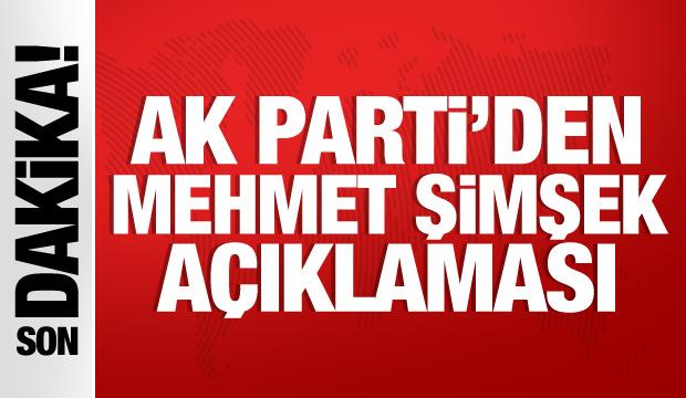 AK Parti'de MYK toplantısı sona erdi: Ömer Çelik'ten Mehmet Şimşek açıklaması
