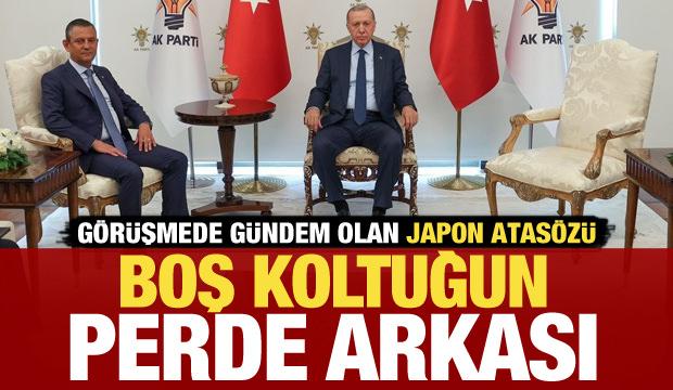 Erdoğan-Özel görüşmesindeki boş koltuğun perde arkası