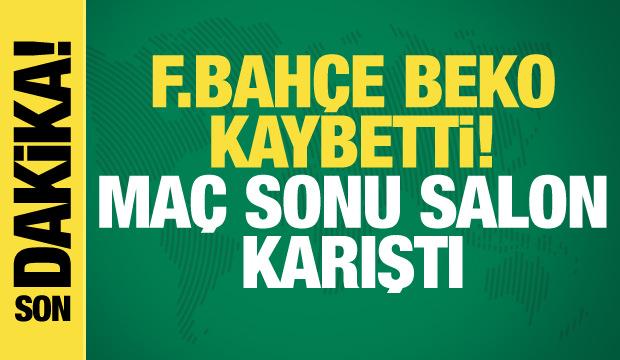 Fenerbahçe Beko kaybetti! Son düdükle salon karıştı