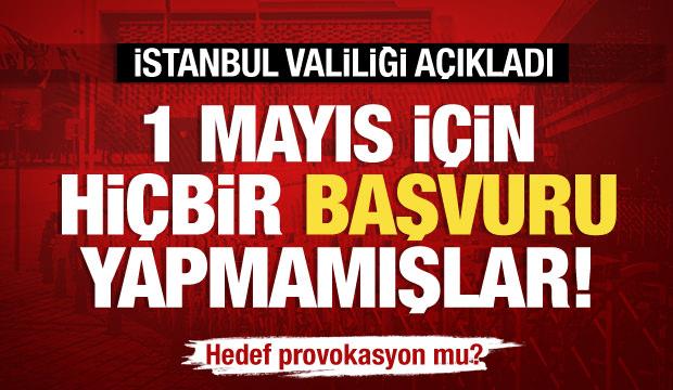 İstanbul Valiliği'nden 1 Mayıs açıklaması... Hiçbir sendika başvurmamış!