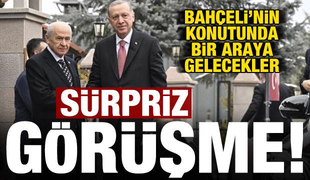 Son dakika: Erdoğan ile Bahçeli arasında kritik görüşme!