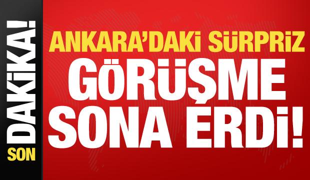 Son dakika: Erdoğan ile Bahçeli arasındaki sürpriz görüşme sona erdi!