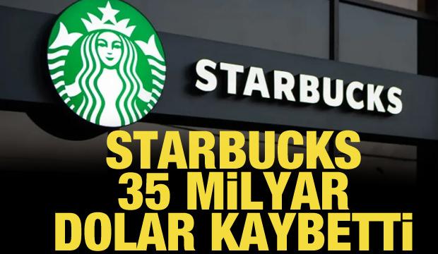 Starbucks 35 milyar dolar değer kaybetti