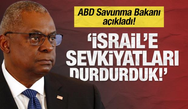 ABD Savunma Bakanı Austin: “İsrail’e yüksek yük kapasiteli mühimmat sevkiyatını durdurduk”