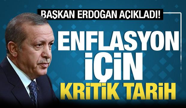 Cumhurbaşkanı Erdoğan'dan 'enflasyon' mesajı!