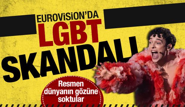 Eurovision'da LGBT skandalı! 
