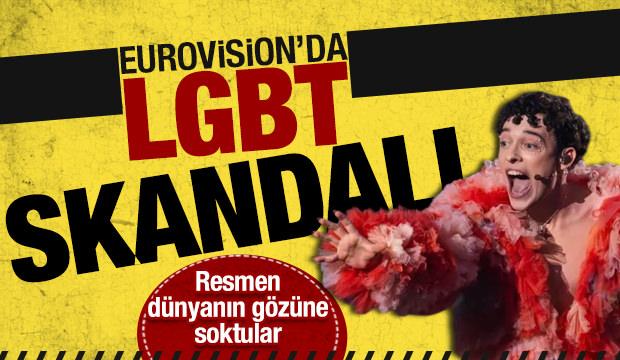 Eurovision'da LGBT skandalı! 