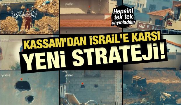 İşte Kassam’ın İsrail’e karşı yeni stratejisi! Hepsini tek tek yayınladılar