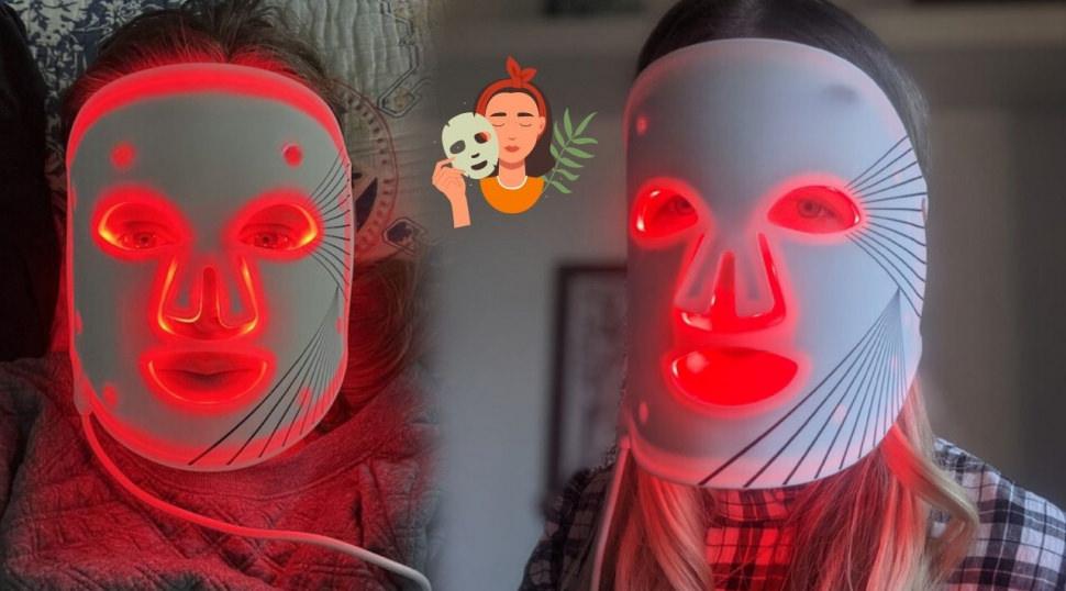 Kırmızı LED ışıklı yüz maskeleri trend oldu! Led maske faydaları nelerdir?