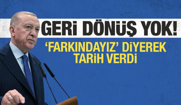 Son dakika: Erdoğan'dan enflasyon mesajı: Geri dönüş yok