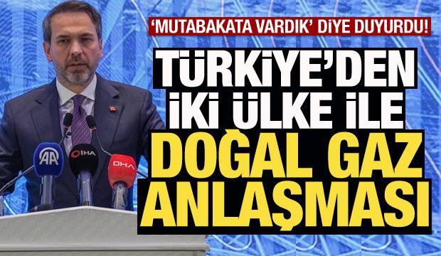 Türkiye'den yeni doğal gaz anlaşması! Bakan Bayraktar açıkladı