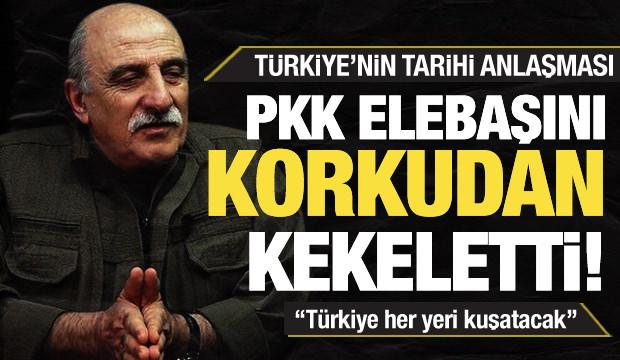 Türkiye'nin tarihi anlaşması PKK elebaşını korkudan kekeletti: Türkiye her yeri kuşatacak!
