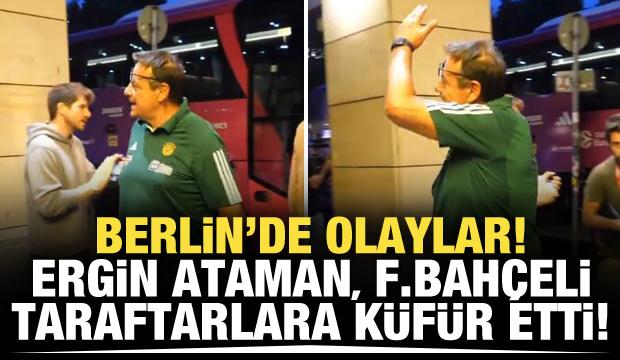 Ergin Ataman, Fenerbahçeli taraftarlara küfür etti!