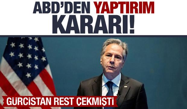 Gürcistan meydan okumuştu...ABD'den yaptırım kararı