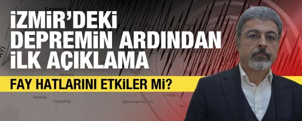İzmir'deki depremin ardından Prof. Dr. Sözbilir'den açıklama: Fay hatlarını etkiler mi?