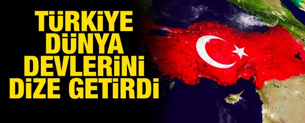 Türkiye'nin kararlılığı dünya devlerini dize getirdi!