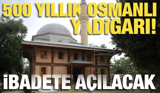500 yıllık Osmanlı yadigarı Hersekzade Ahmet Paşa Camisi için harekete geçildi