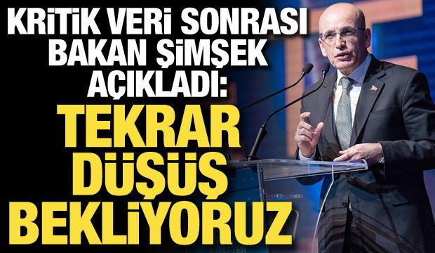 Bakan Şimşek: Cari açığın yüzde 1'in altında kalmasını bekliyoruz