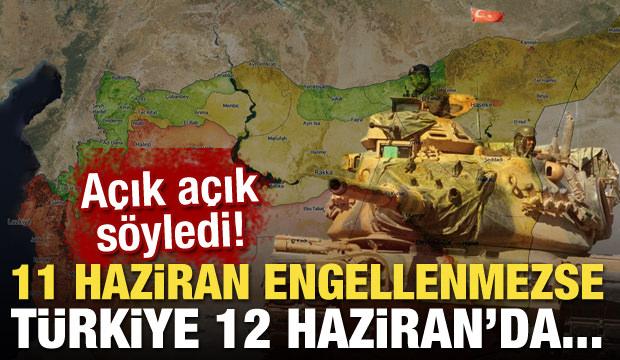 Açık açık söyledi! 11 Haziran engellenmezse Türkiye 12 Haziran'da...