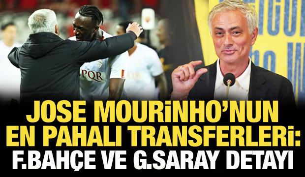 Jose Mourinho'nun en pahalı transferleri: Fenerbahçe ve Galatasaray detayı