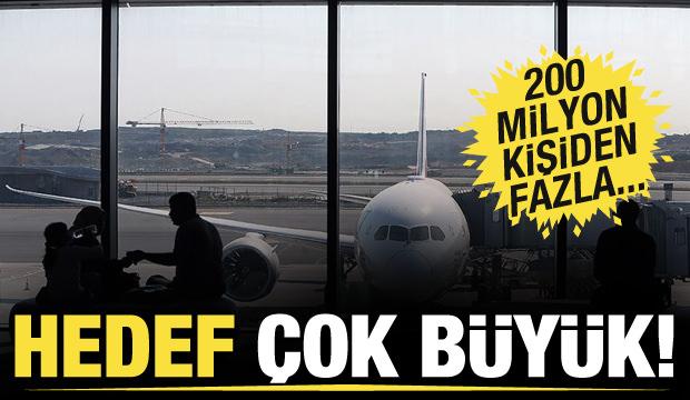 Türkiye hava yoluyla bu yıl 236,6 milyon yolcu taşımayı hedefliyor
