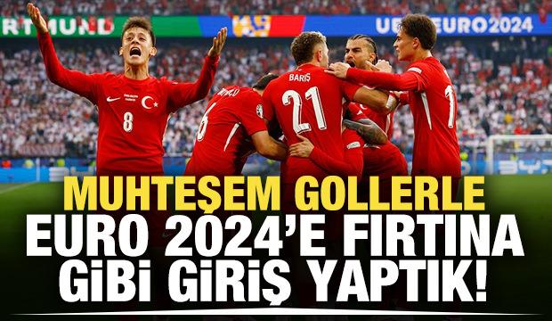 Muhteşem gollerle EURO 2024'ü galibiyetle açtık!