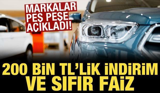 Marka marka sıfır otomobilde kampanya listesi! Peugeot, Nissan, Opel...