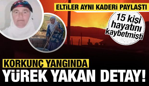 15 kişi hayatını kaybetmişti: Diyarbakır-Mardin sınırındaki yangında kahreden detaylar!