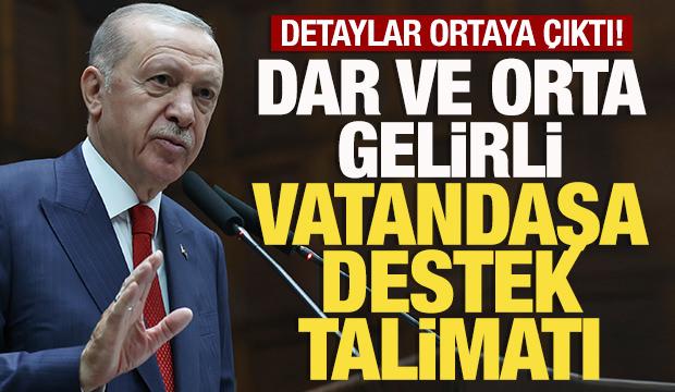 Erdoğan talimatı verdi! Dar ve orta gelirli vatandaşa konut desteği