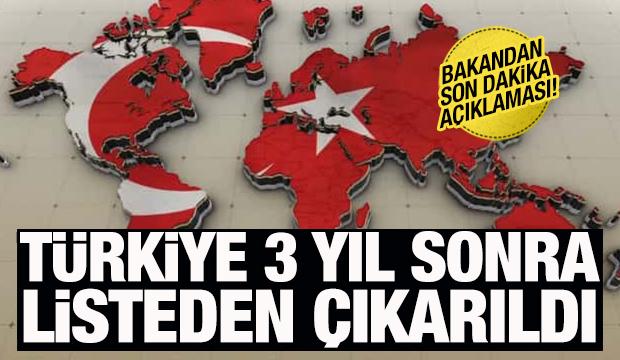 FATF, Türkiye'yi gri listeden çıkardı