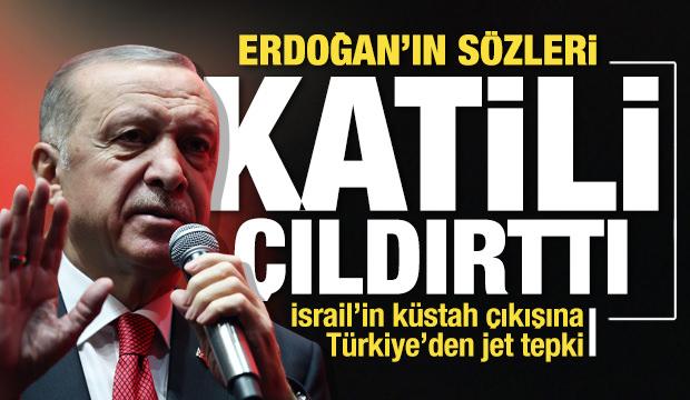 İsrailli bakan Erdoğan'ı hedef almıştı: Türkiye'den sert tepki geldi