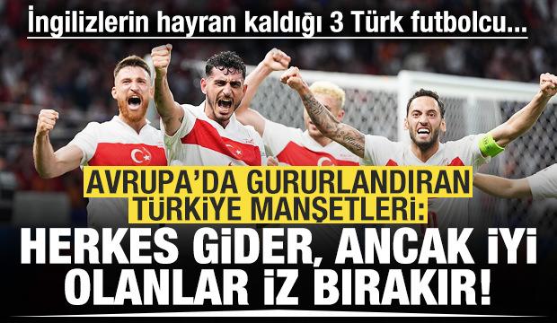Avrupa'da gururlandıran Türkiye manşetleri!