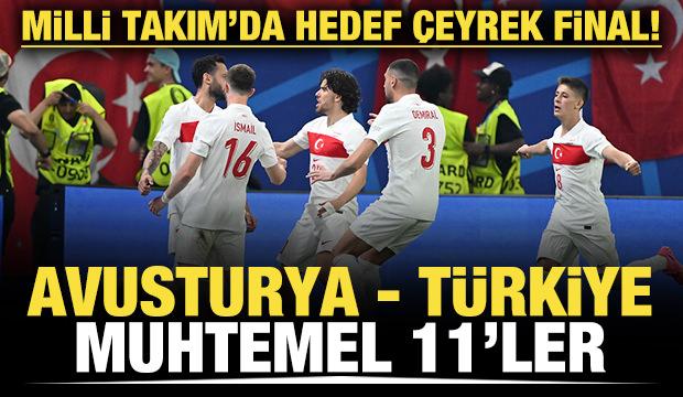 Avusturya - Türkiye maçı TRT 1'de!