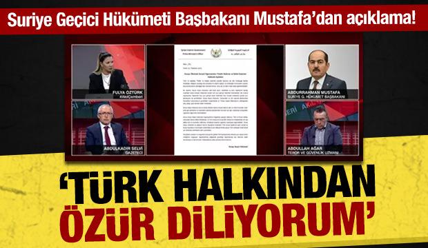 Suriye'den Türkiye açıklaması! 'Türk kutsallarına saldırı kabul edilemez'