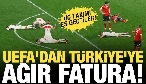 Taraftarı yüzünden Euro 2024'te en fazla ceza alan takım açıklandı! Türkiye kaçıncı sırada