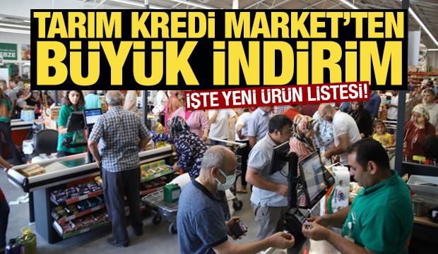 Tarım Kredi Kooperatif Market'ten eylül ayında indirim