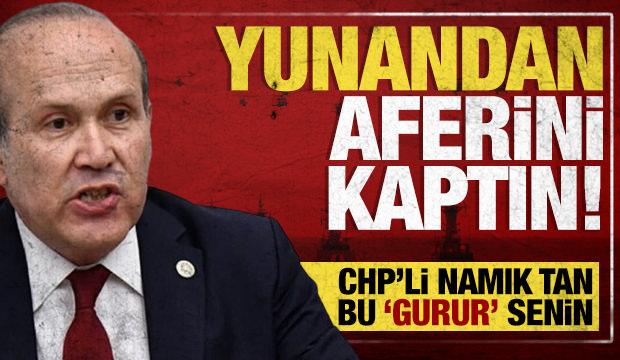 Mavi Vatan sözleri tepki çeken CHP'li Namık Tan'a Yunan medyasından övgü
