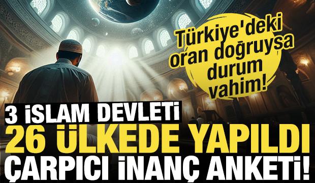 Allah'a inananların en fazla olduğu ülke açıklandı!