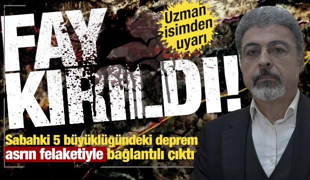 ‘5 büyüklüğündeki depremde, Narlı Fayı'nın güney bölümü kırıldı’