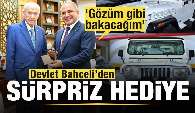 Devlet Bahçeli'den sürpriz otomobil hediyesi