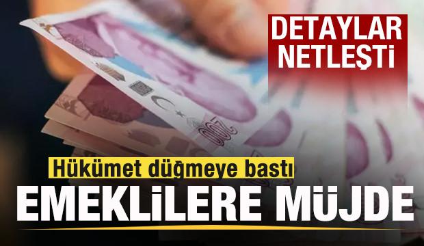 Hükümet düğmeye bastı! Emeklile müjde! Merak edilen detaylar belli oldu! 