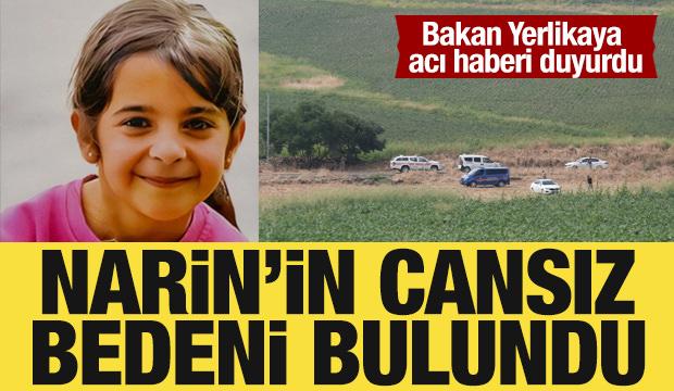 Narin'in cansız bedeni bulundu