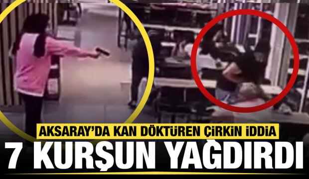 Öfkeli kadın kafede adamı tabancayla kurşun yağmuruna tuttu