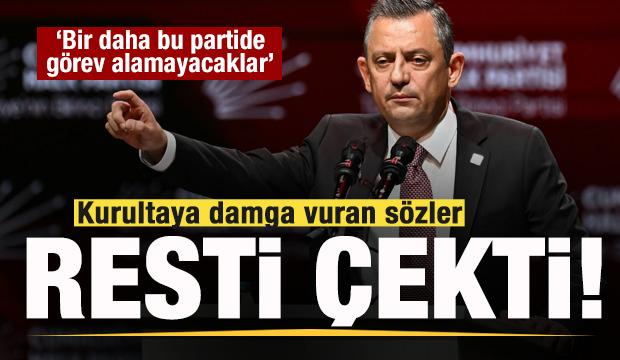 Özgür Özel resti çekti: Bu partide görev alamayacaklar