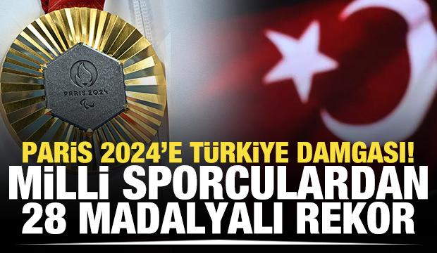 Paris 2024'e Türkiye damgası! Millilerimizden 28 madalya