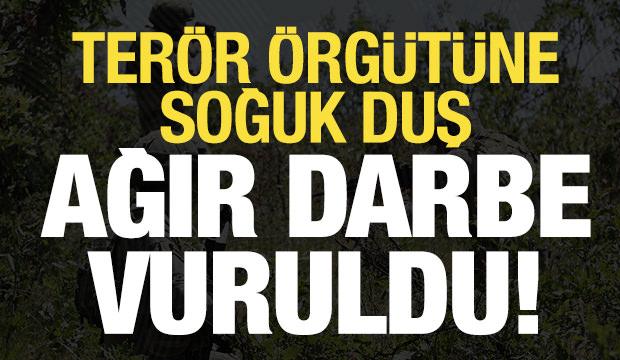 Son dakika... Terör örgütüne soğuk duş! MSB ağır darbeyi burdu