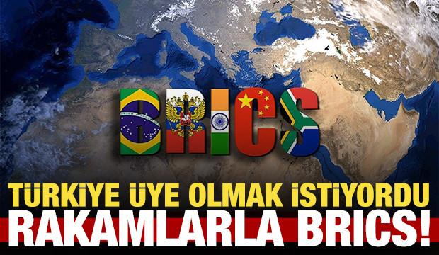 Türkiye üye olmak istiyordu: Rakamlarla BRICS!