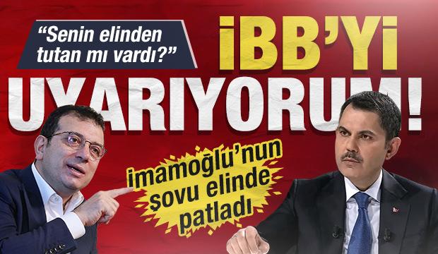 Vaniköy'de ne oldu? Bakan Kurum: İBB'yi uyarıyorum...